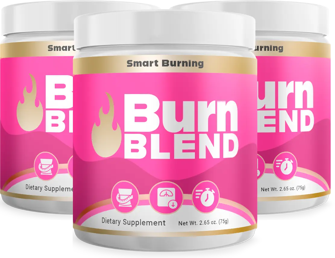 Burn Blend bottles trio